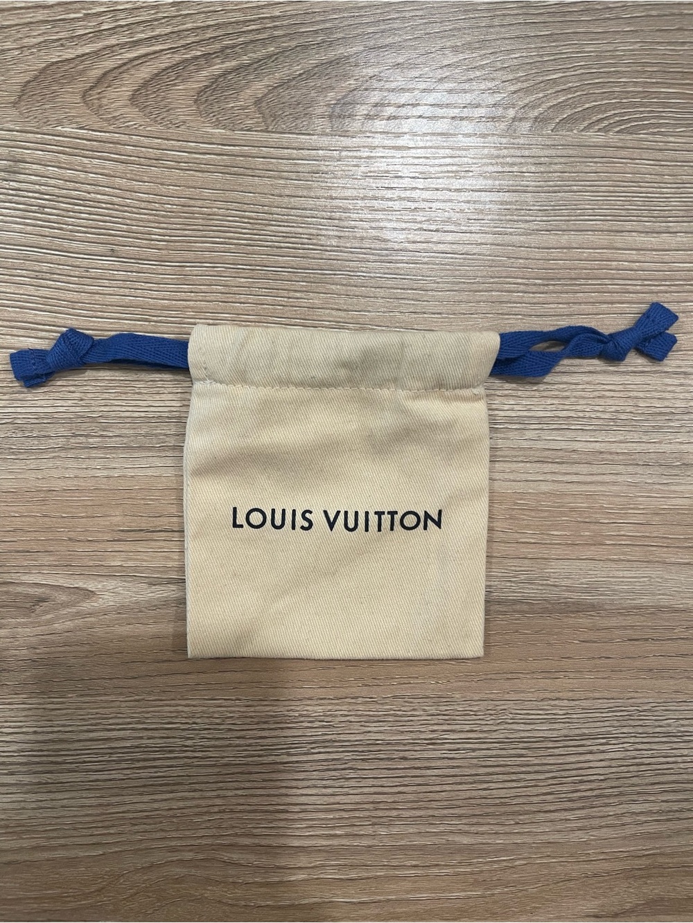 Authentic Louis Vuitton Small Jewelry Dust Bag / Drawstring Pouch